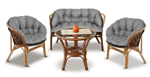 Zestaw Ogrodowy 2x122x40cm + 190x40cm